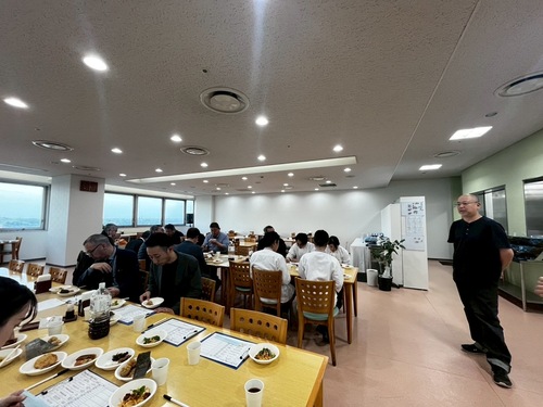 試食会の模様